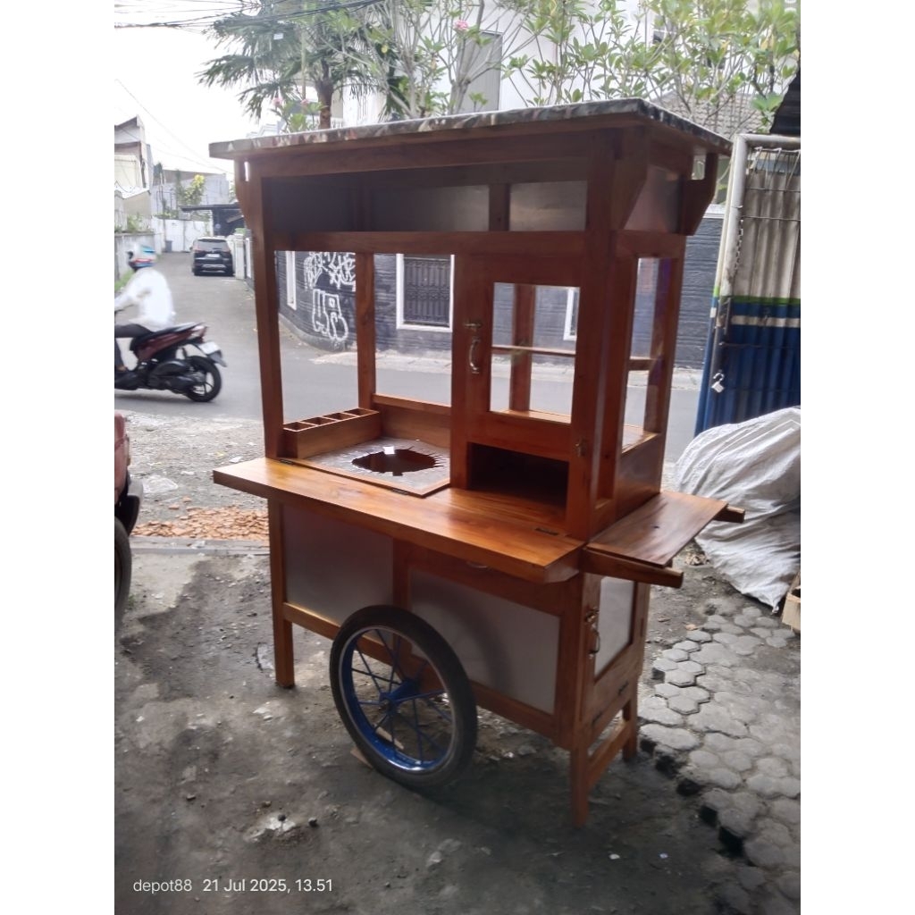 gerobak mie ayam, bakso keliling