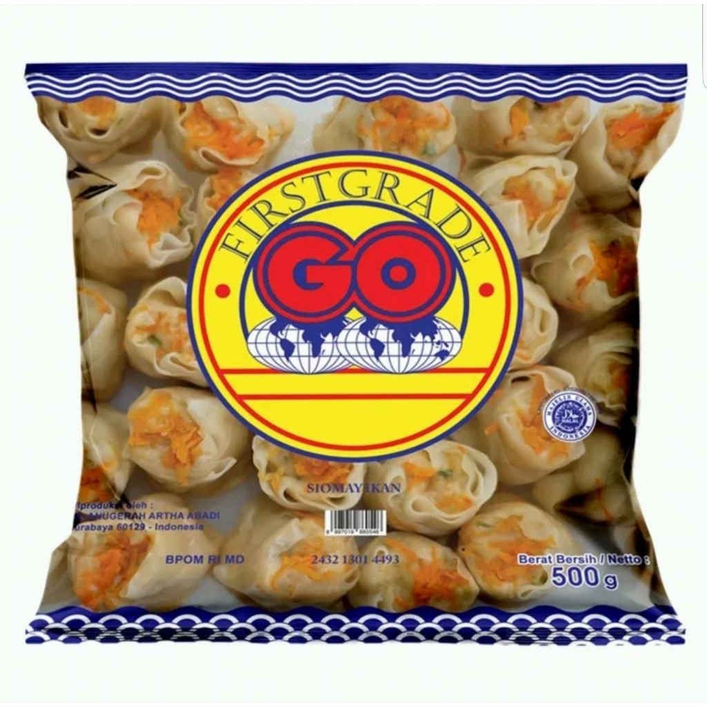 

Go Dimsum Frozen Siomay Ikan 500gr isi 30Pcs