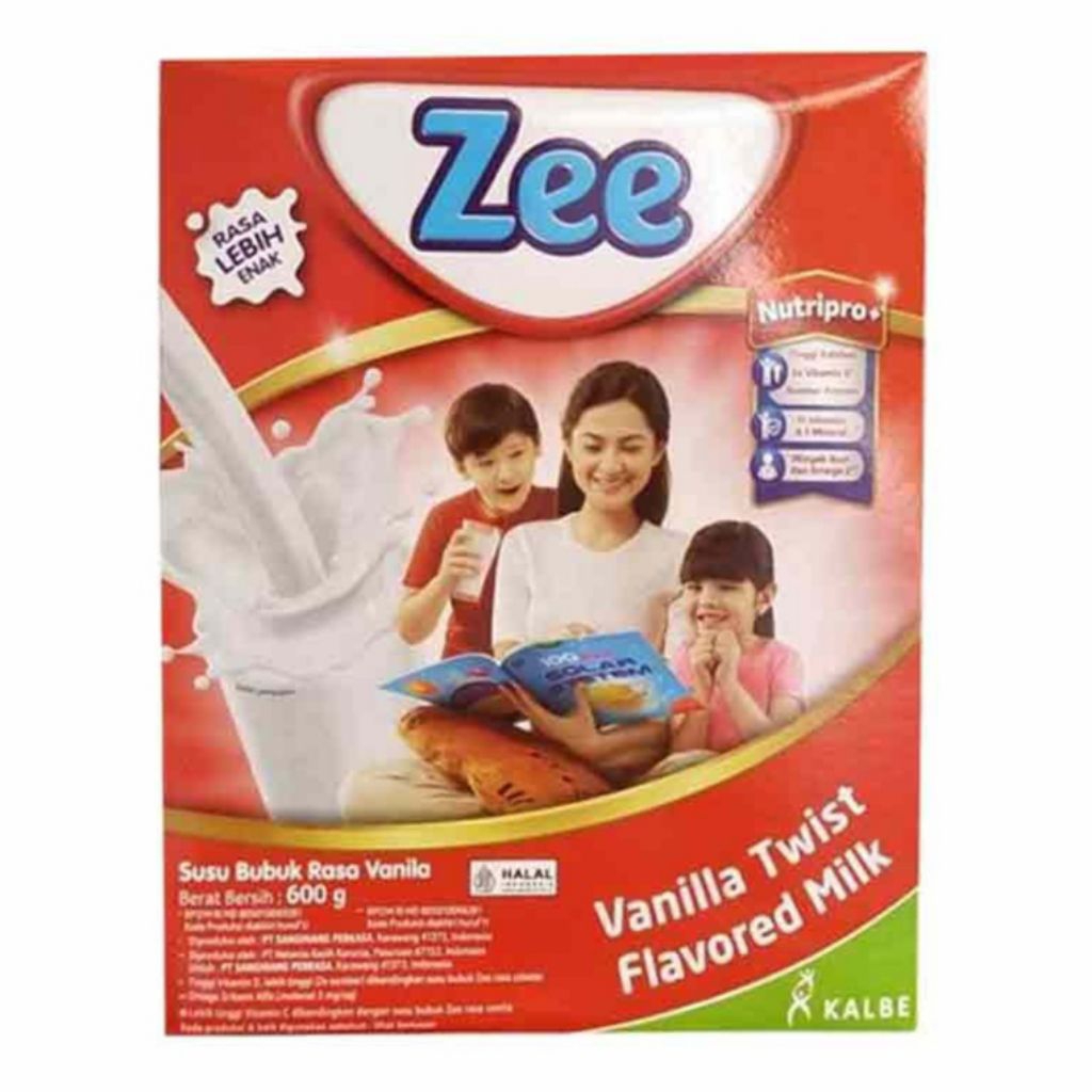 

Zee Susu Bubuk 600gr / Vanilla Twist / Swiss Chocolate