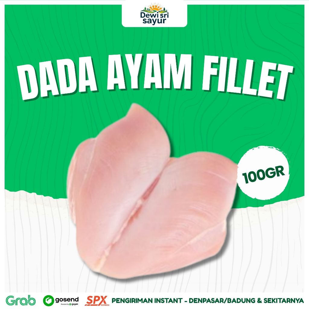 

Dada Ayam Fillet 100gr – Dewi Sri Sayur