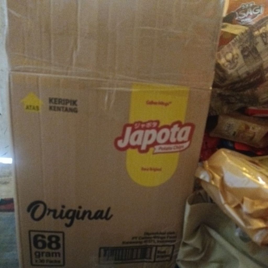 

Tambahan dus packing 5kg ukran kardus japota