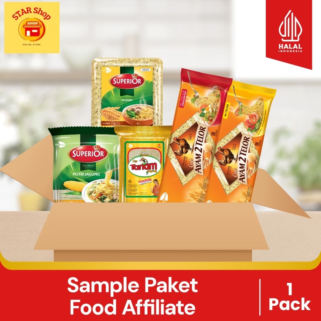 

Sample Paket Food Affiliate