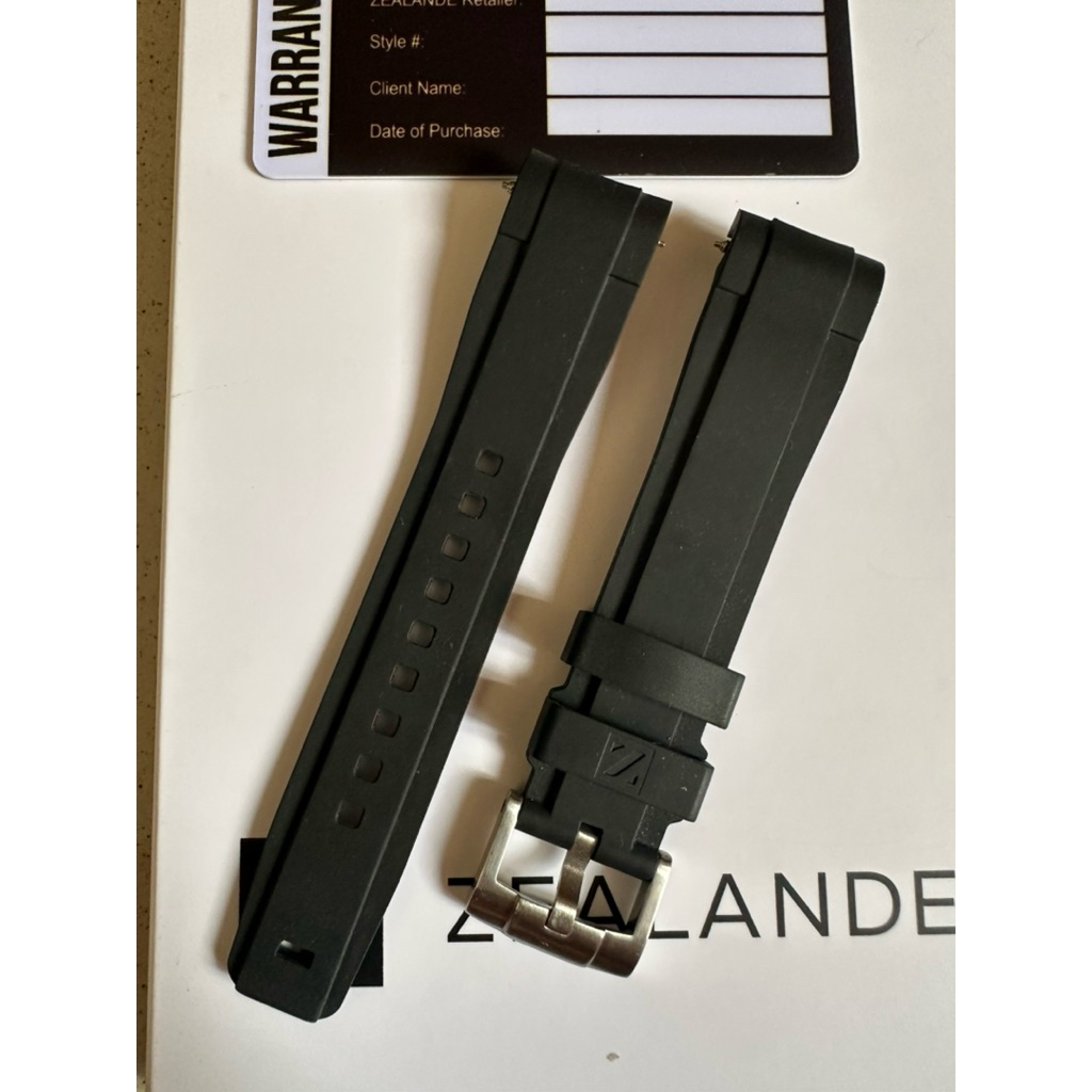 ZEALANDE Rubber Strap OMEGA SEAMASTER300