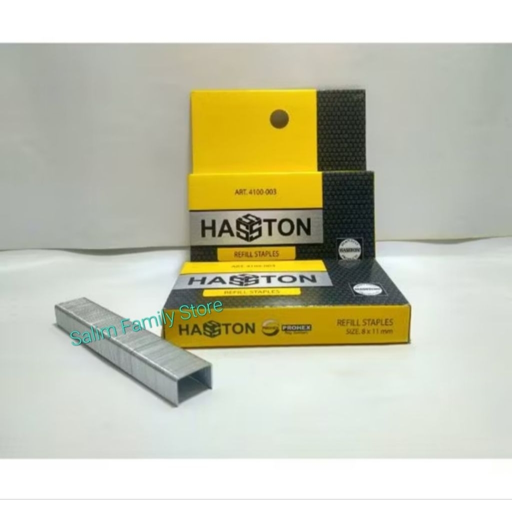 

Anak Hektar Refill Staples Ukuran 8 x 11mm Hasston