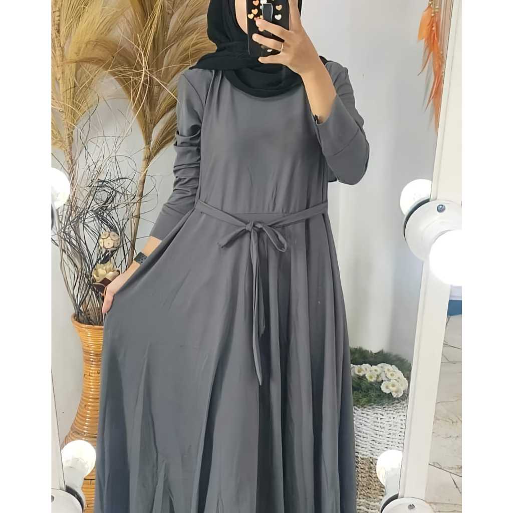 TERMURAH GAMIS POLOS MAYUNG 4METER DAN BAHAN MOSCREPE
