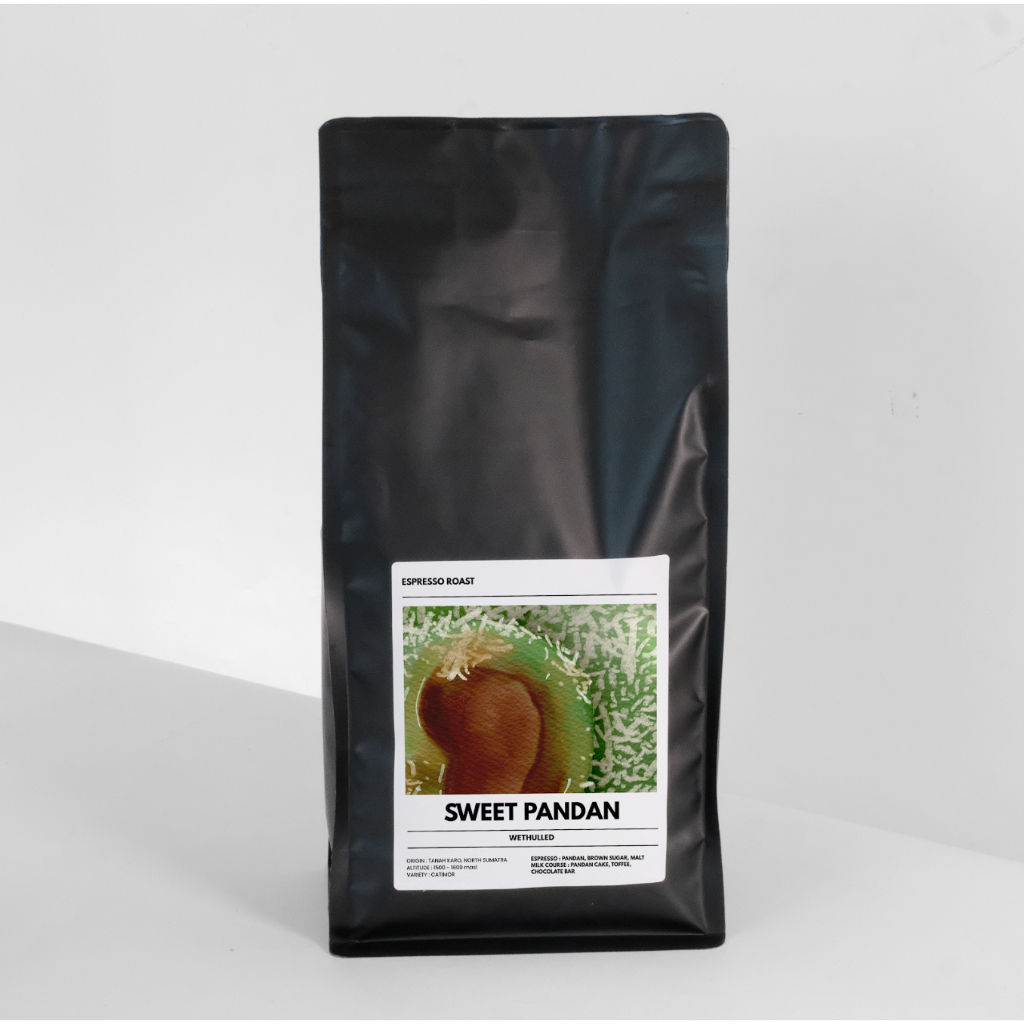 

Koeslan Coffee Roastery Sweet Pandan Blend Espresso Roast - Biji Kopi Arabika