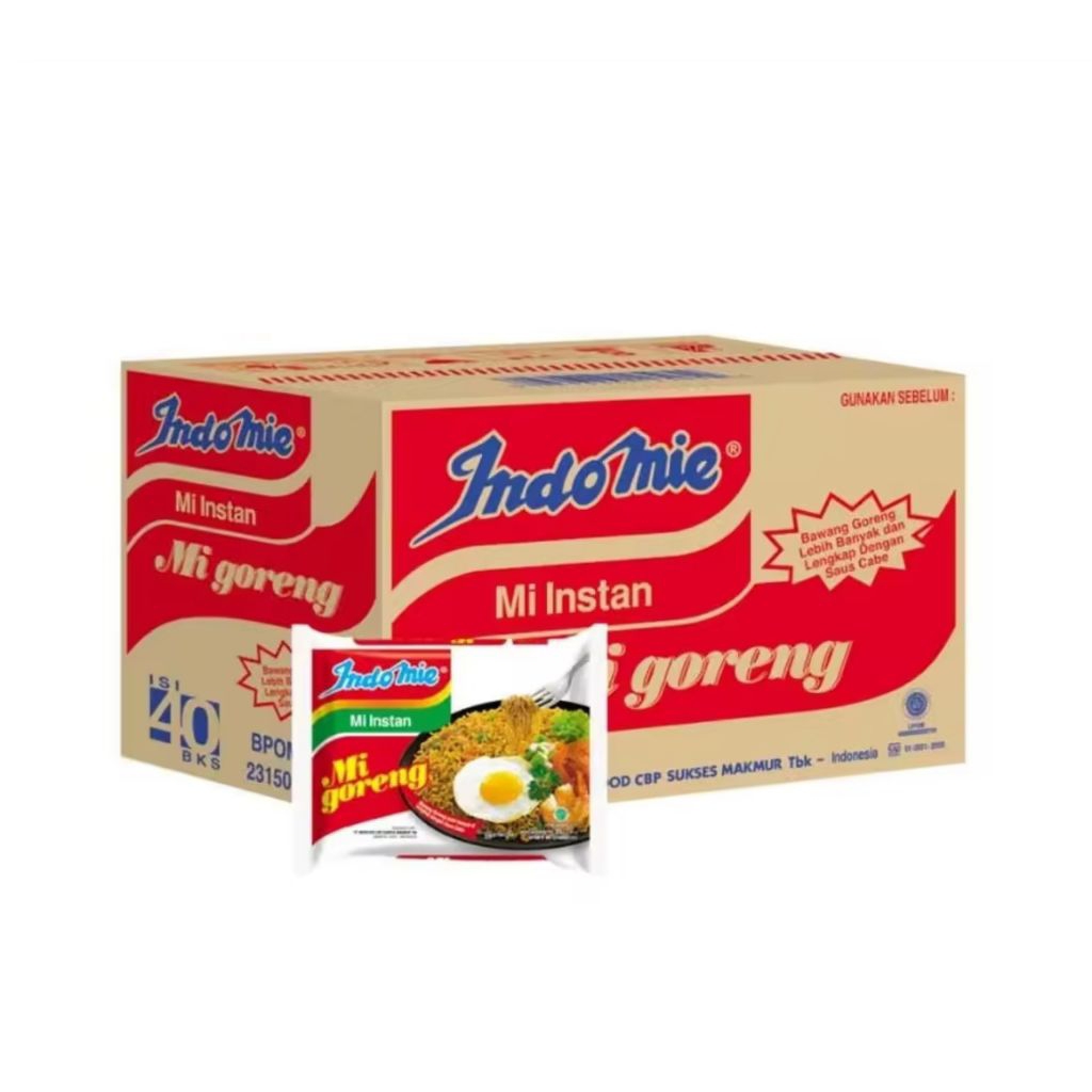 

10 PCS MIE INDOMIE GORENG MIE INSTAN GORENGAN