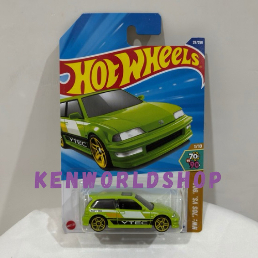 Hot Wheels 90 Honda Civic EF