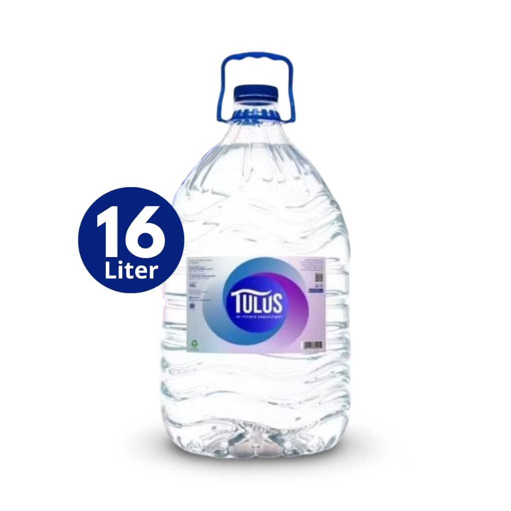 TULUS Mineral Water Galon 16 Liter (Air Mineral) - INSTANT