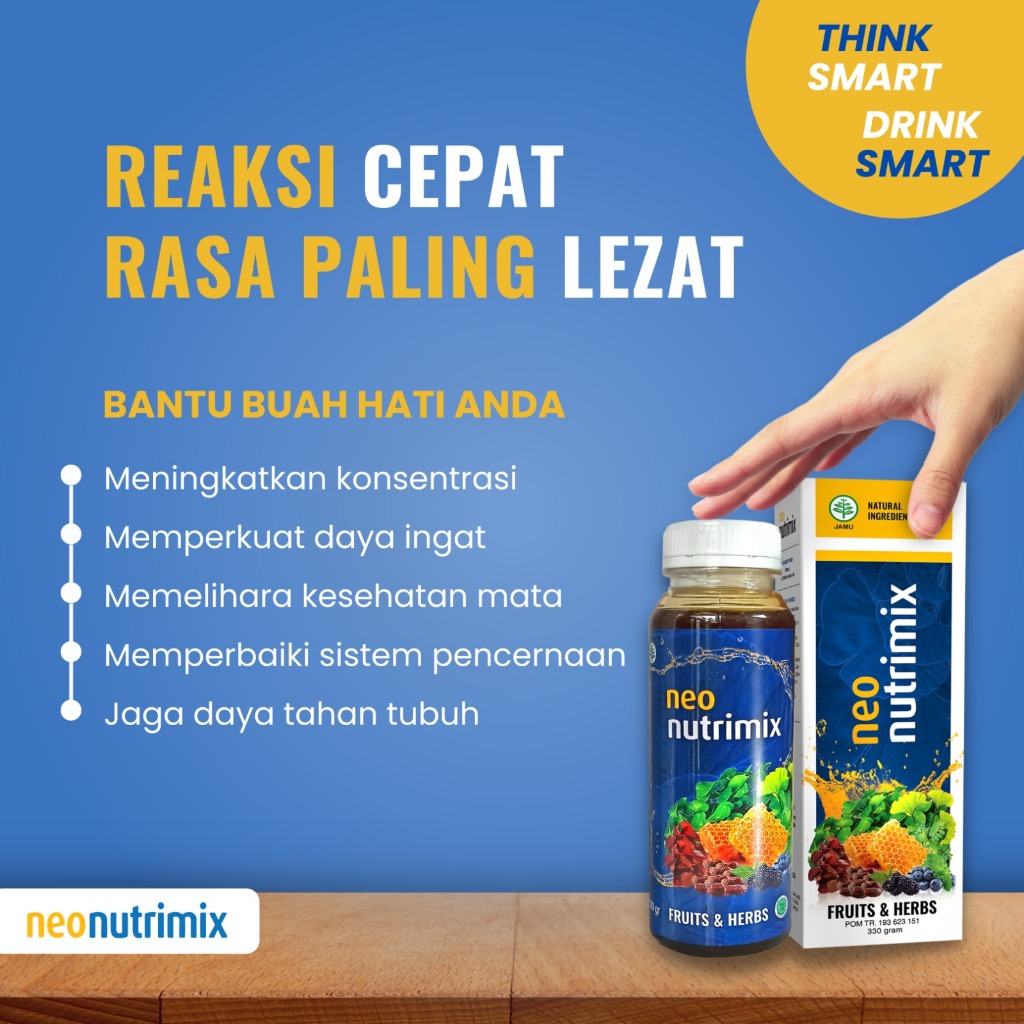 

Neo Nutrimix Madu Herbal – Imun Kuat, Gak Rewel, Bikin Anak Semangat