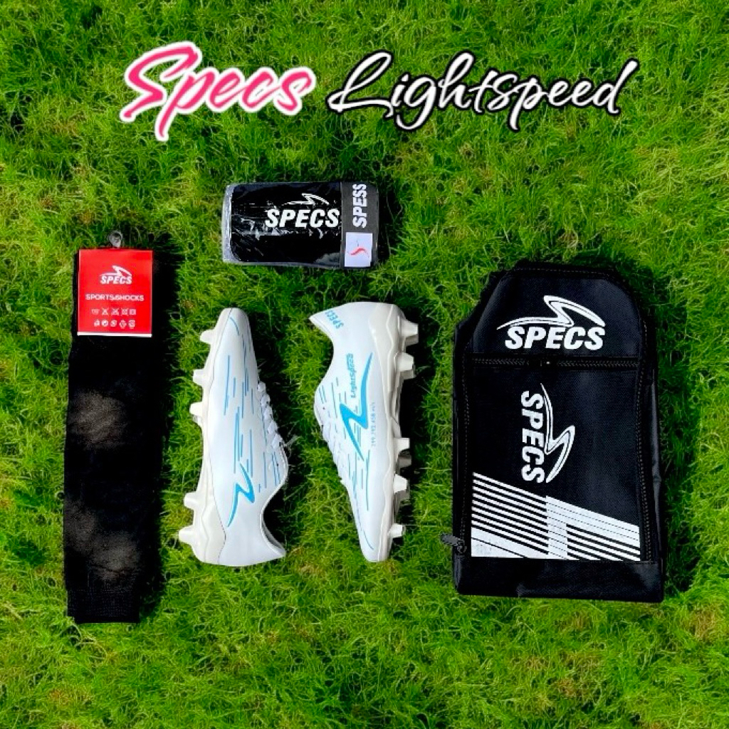 (Paket 4) Sepatu Bola Specs Accelerator Lightspeed Reborn 2 Hijau Putih Ungu Gold Dewasa