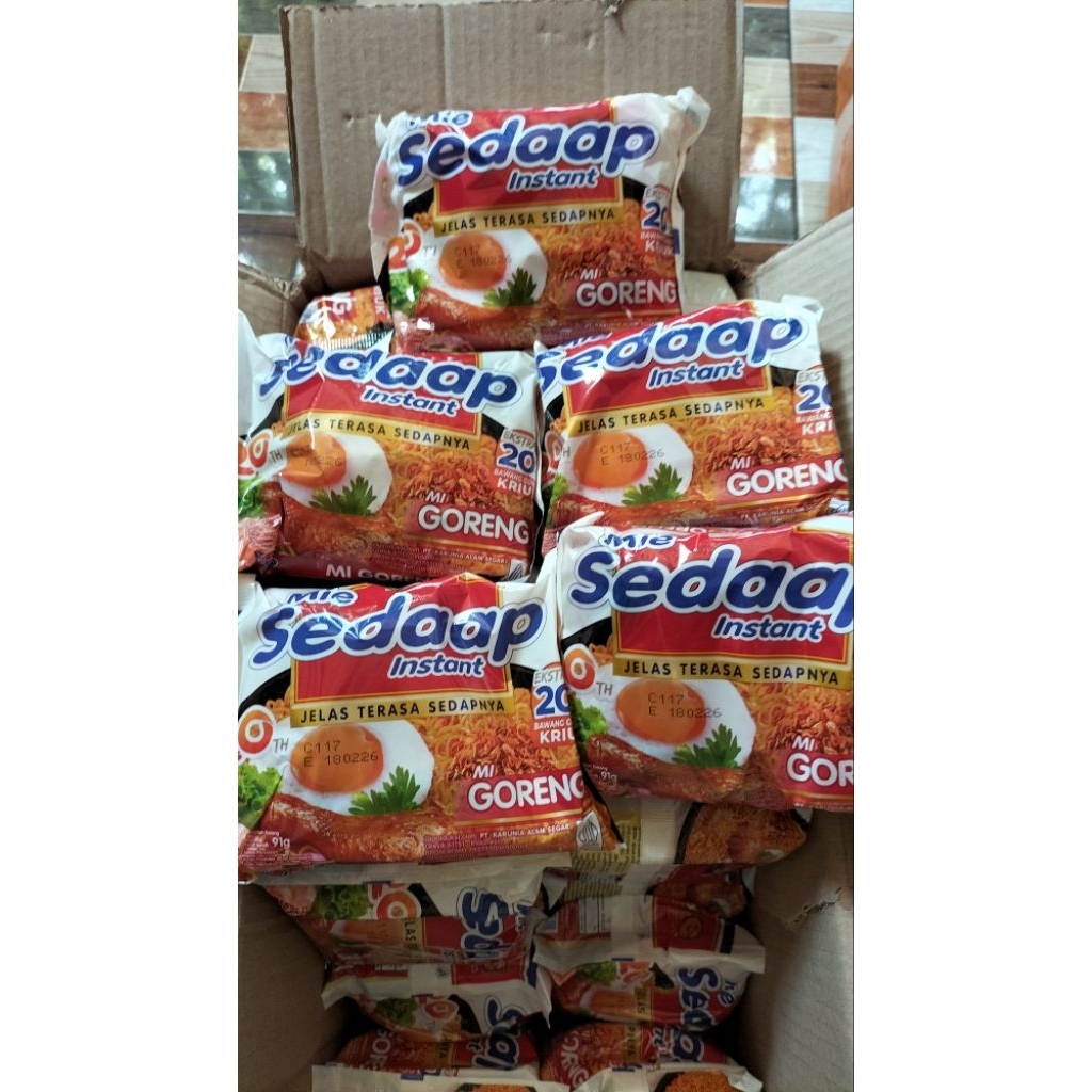 

{ Paket isi 5pc} Mie sedaap goreng