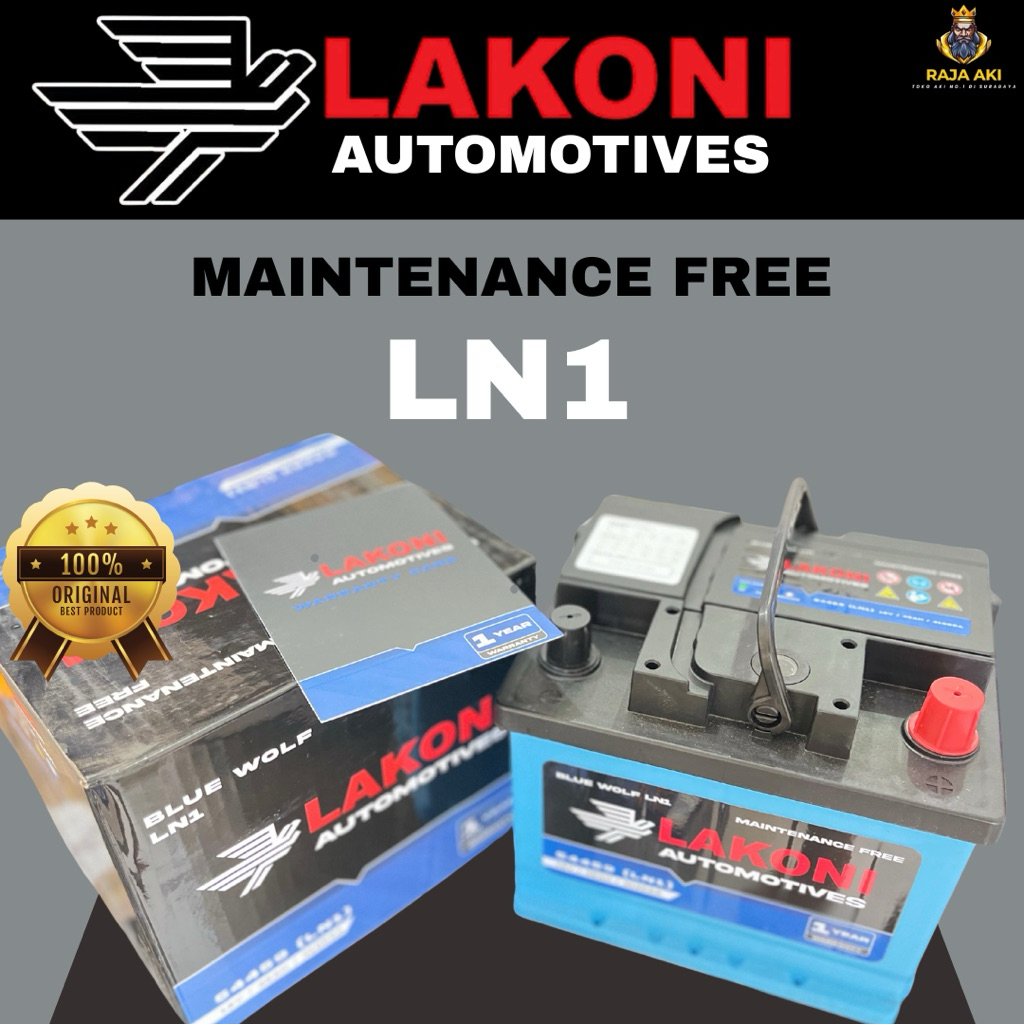 AKI MOBIL LAKONI MF KERING LN 1 COCOK UNTUK KENDARAAN HYUNDAI STARGAZER KIA SONET KIA RIO SUNROOF FO