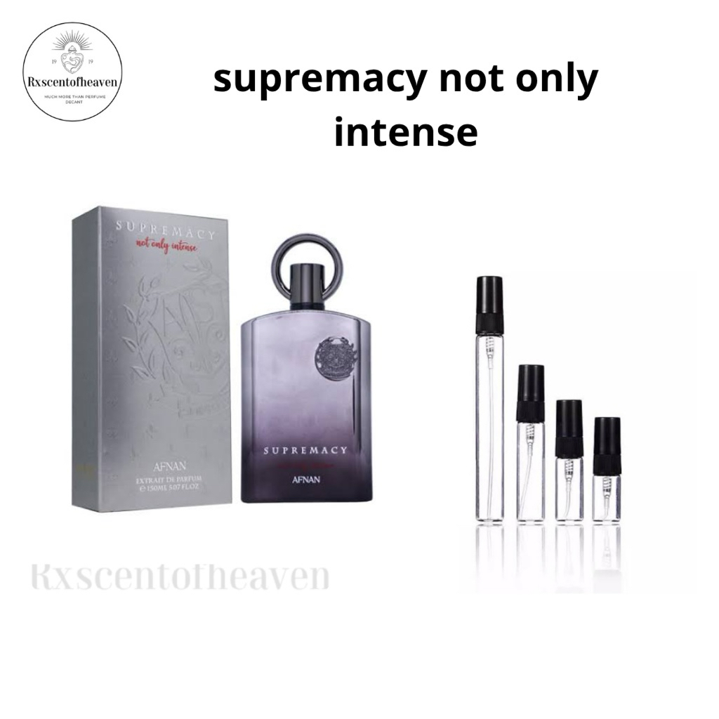 decant afnan supremacy not only intense