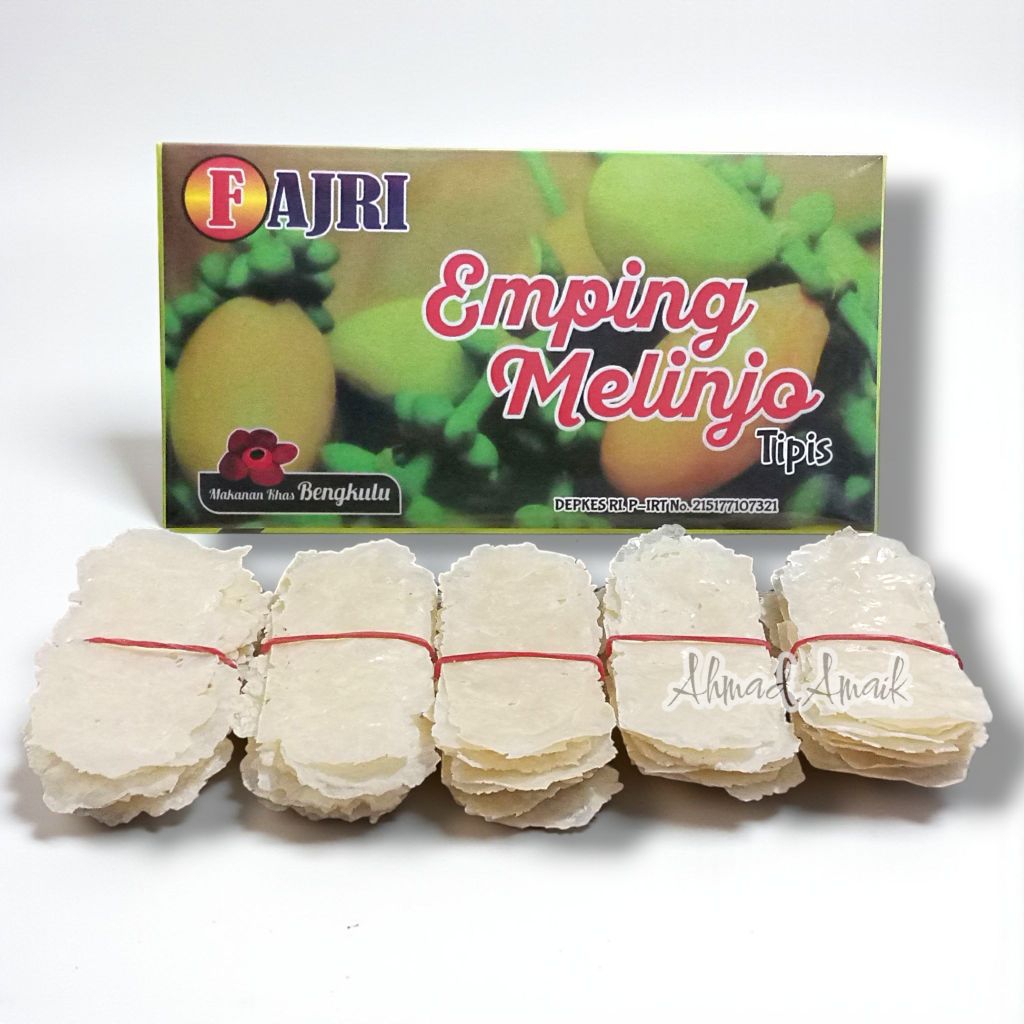 Emping Melinjo Tipis Bengkulu isi 50 Lembar