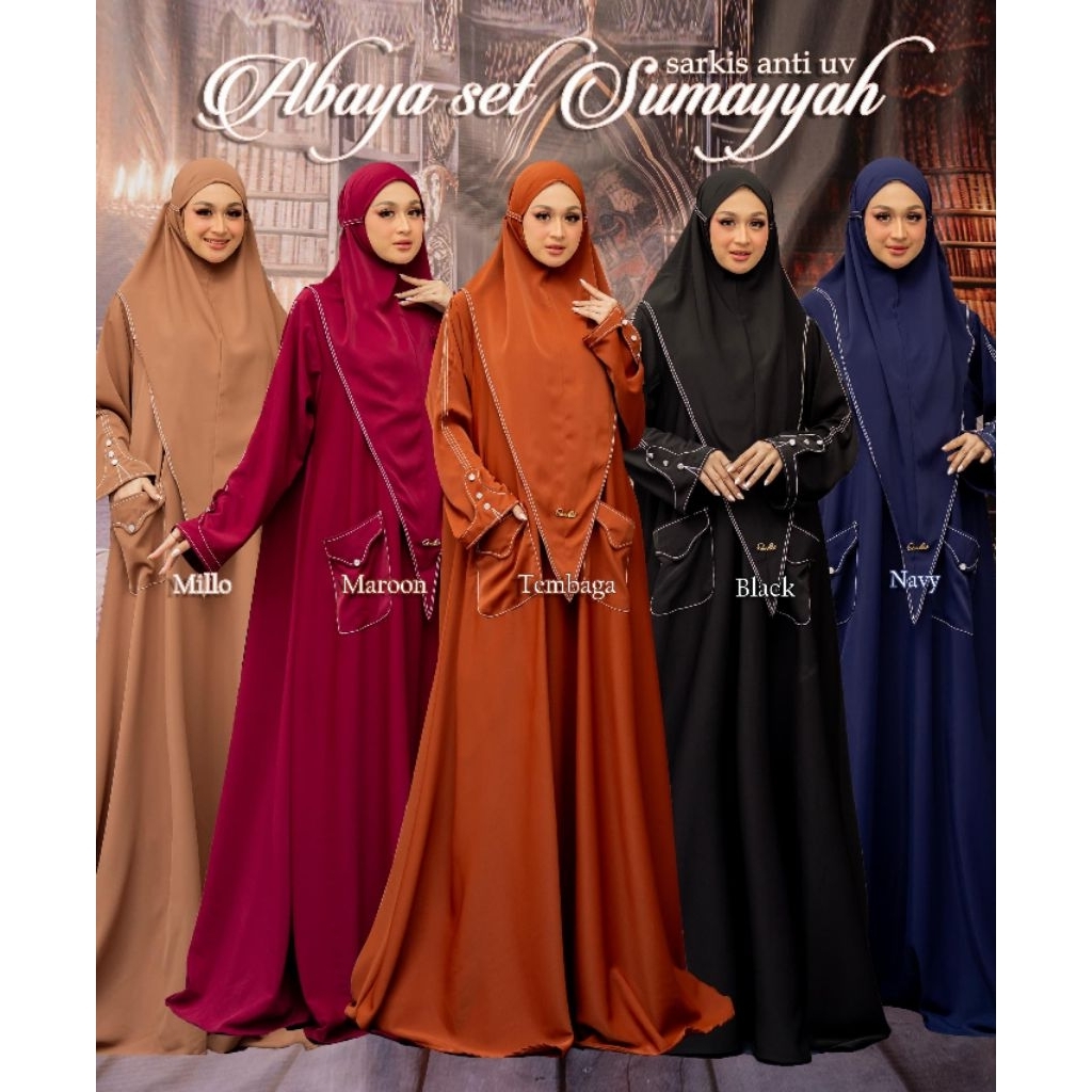 Abaya "SUMAYAH" By Sarkis Hijab