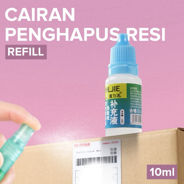 

MLJIE Refill Cairan Penghapus Resi Tinta Thermal Paper Correction 10ml - N10 - Blue/Biru
