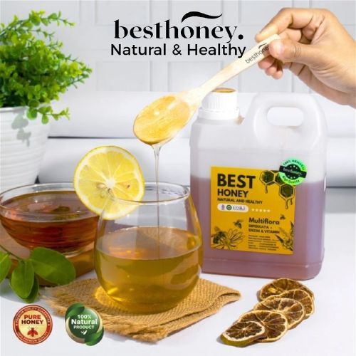 

Best Honey Madu Multiflora 1kg Madu Asli Original Tanpa Campuran