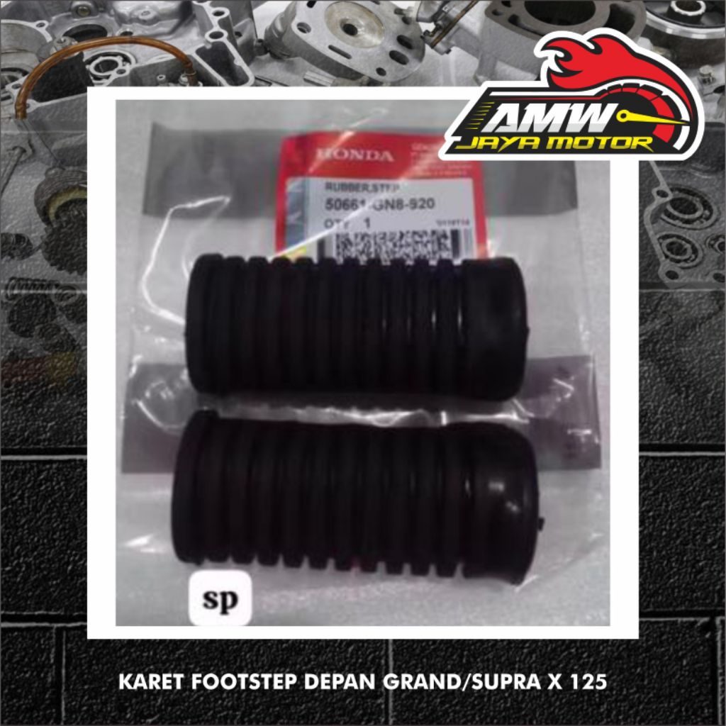 Karet FootStep Depan Grand, Supra X 125