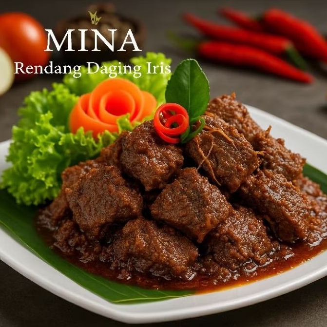 

Rendang Daging Iris 250 g - Mina Khas Payakumbuh