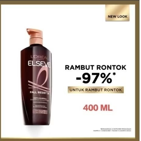 Loreal shampoo untuk rambut rontok 400ML
