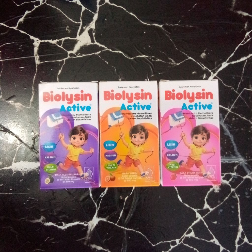 Biolysin Kids Multivitamin Anak - Biolysin Active