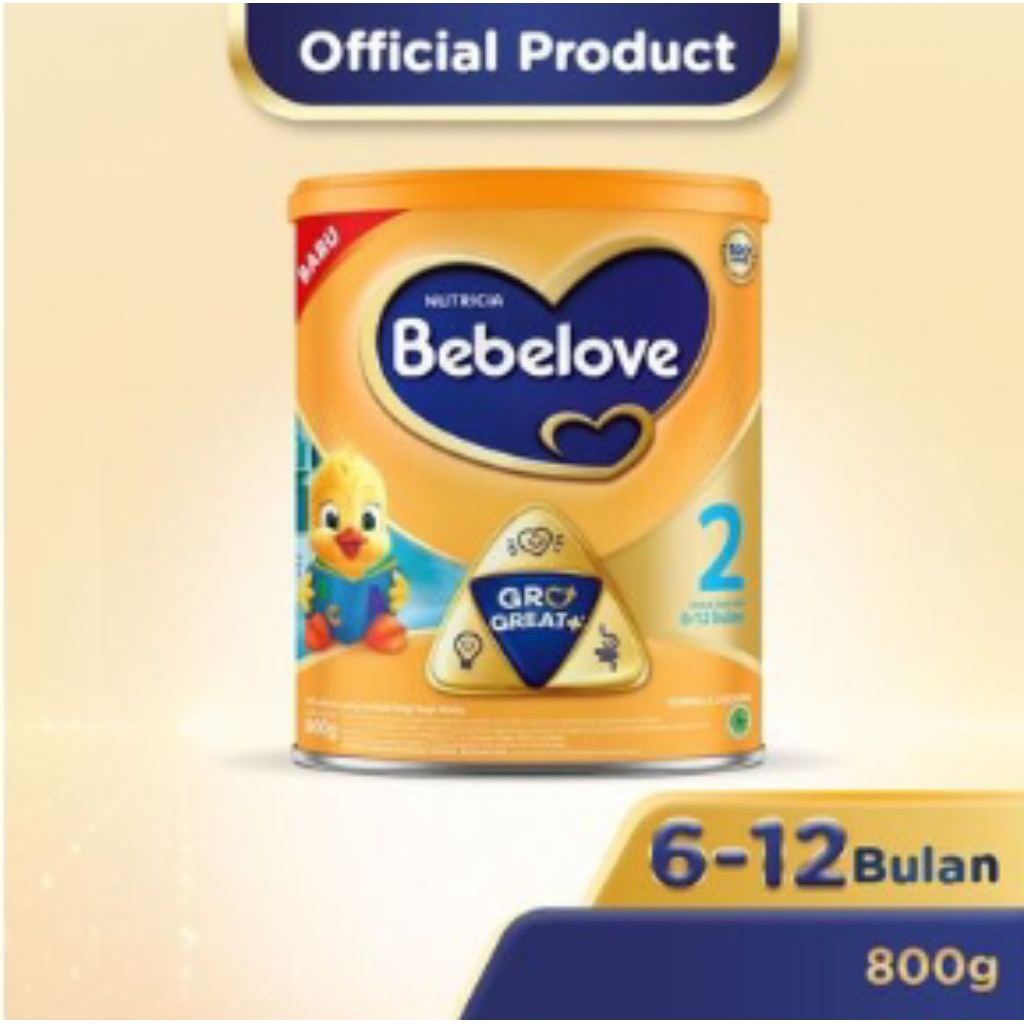 

Bebelove 2 susu formula tahap 6-12 bulan 800gr (kaleng)