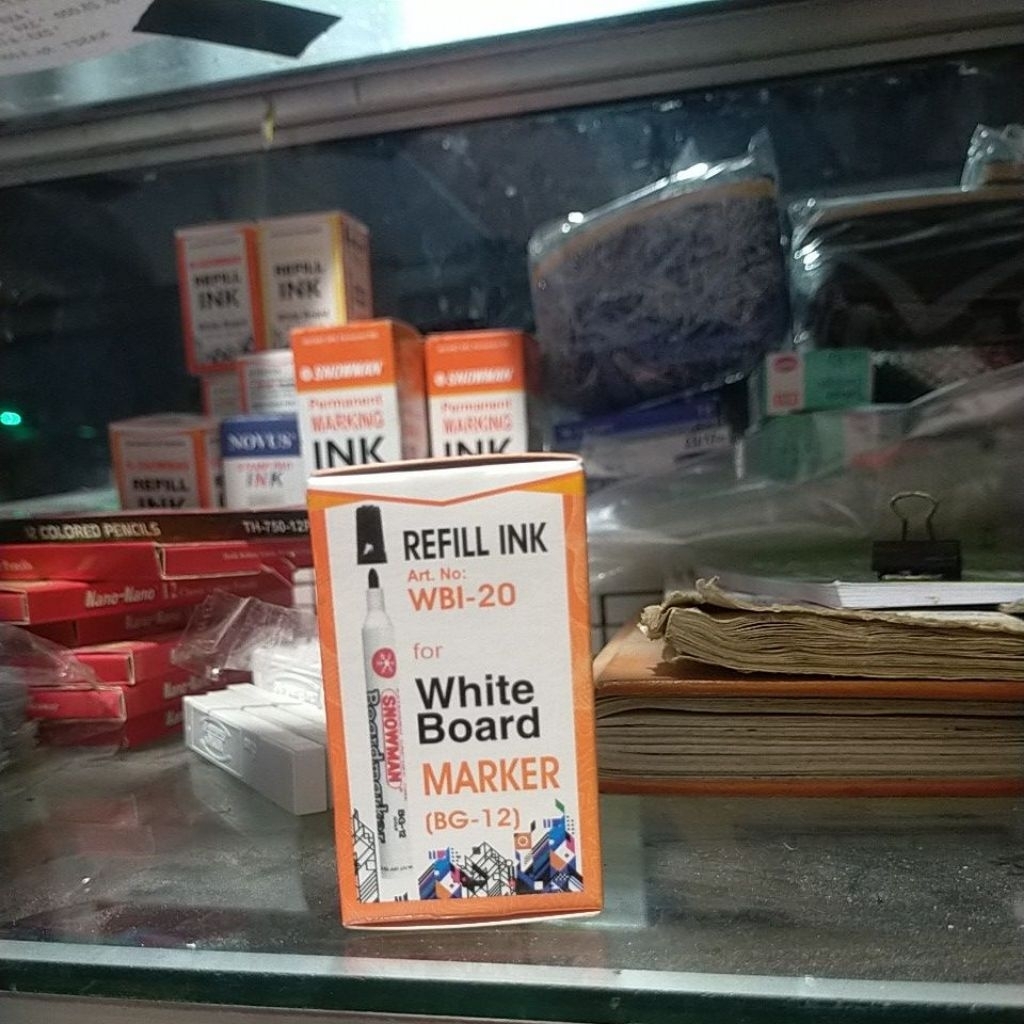 

tinta spidol snowman wb