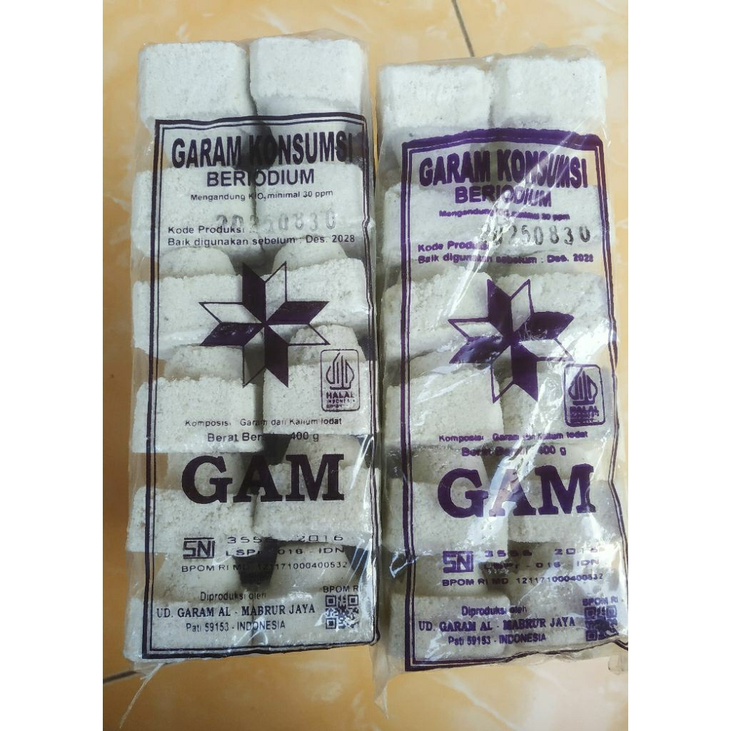 

Garam Dapur Bata Murah Beryodium