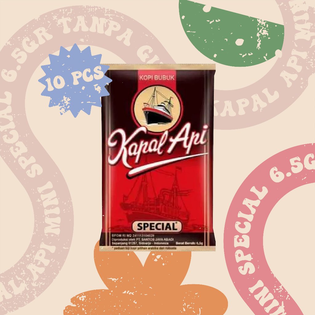 

Kapal Api Mini Special 6.5gr Tanpa Gula 1 Renceng 10 Sachet