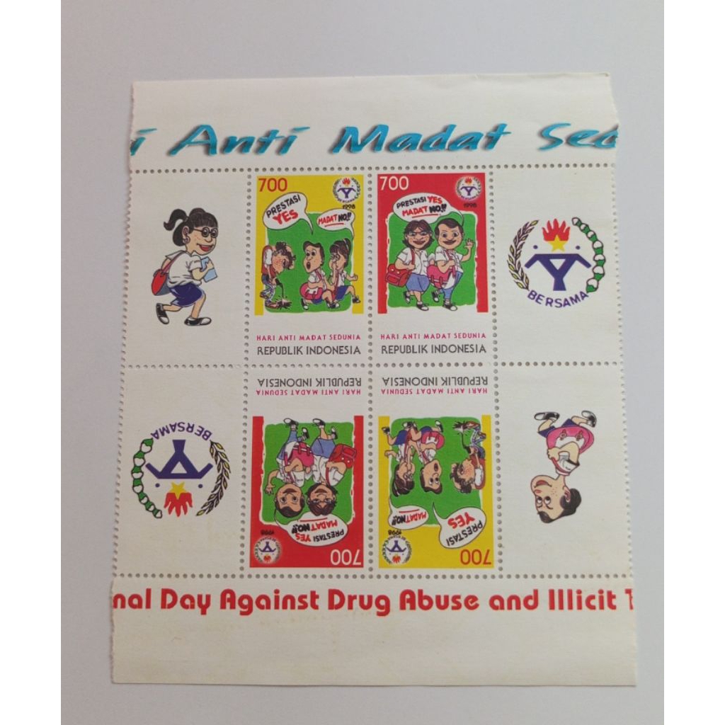 

Perangko Seri Hari Madat Sedunia tahun 1998