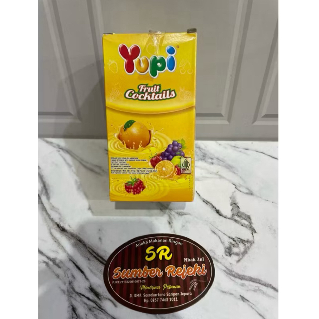 

YUPI FRUIT COCKTAILS ISI 12pcs