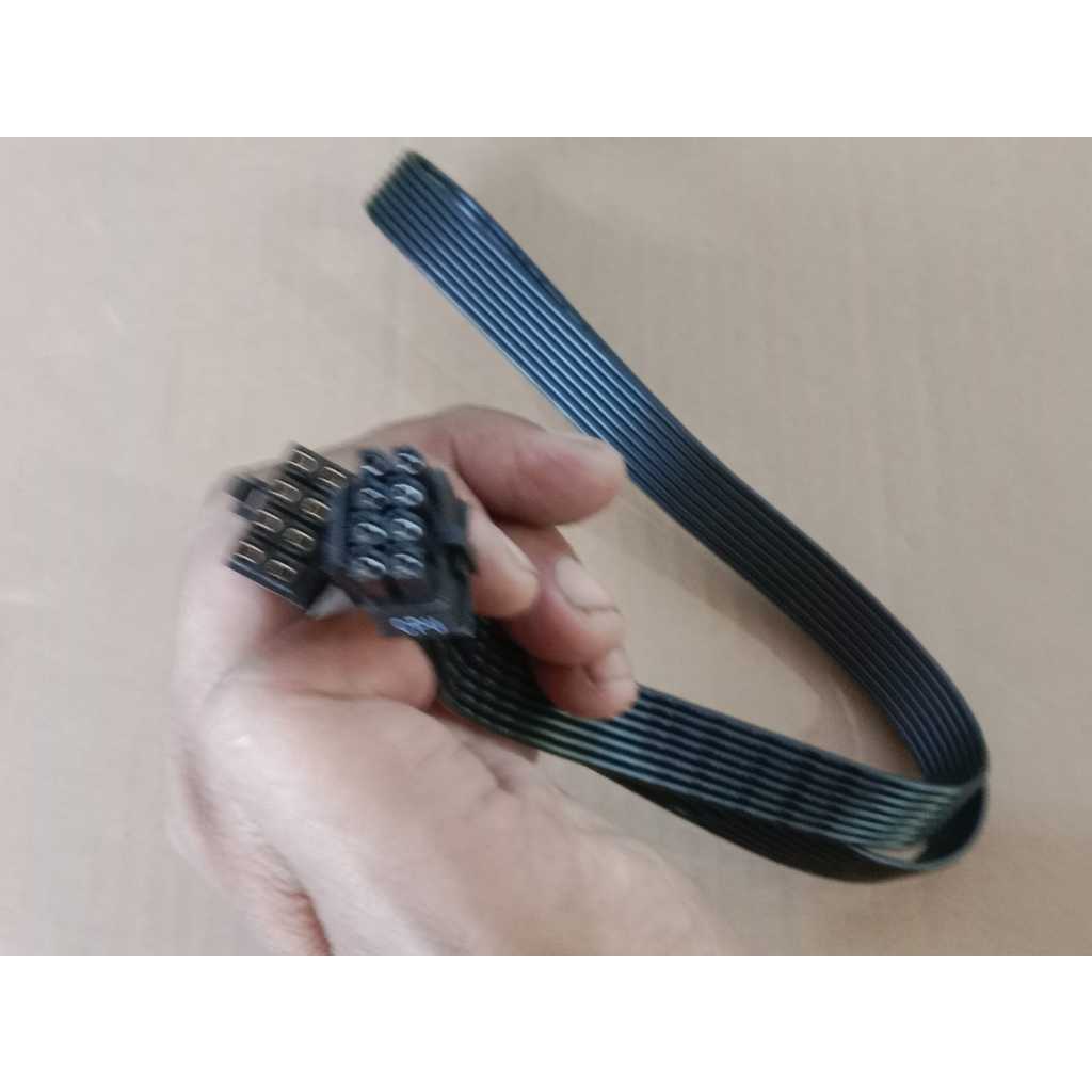 kabel modular bawaan PSU MSI A650 POWER 8 pin Ke cpu 8 pin ke 8 pin VGA 1 2 3 COPOTAN