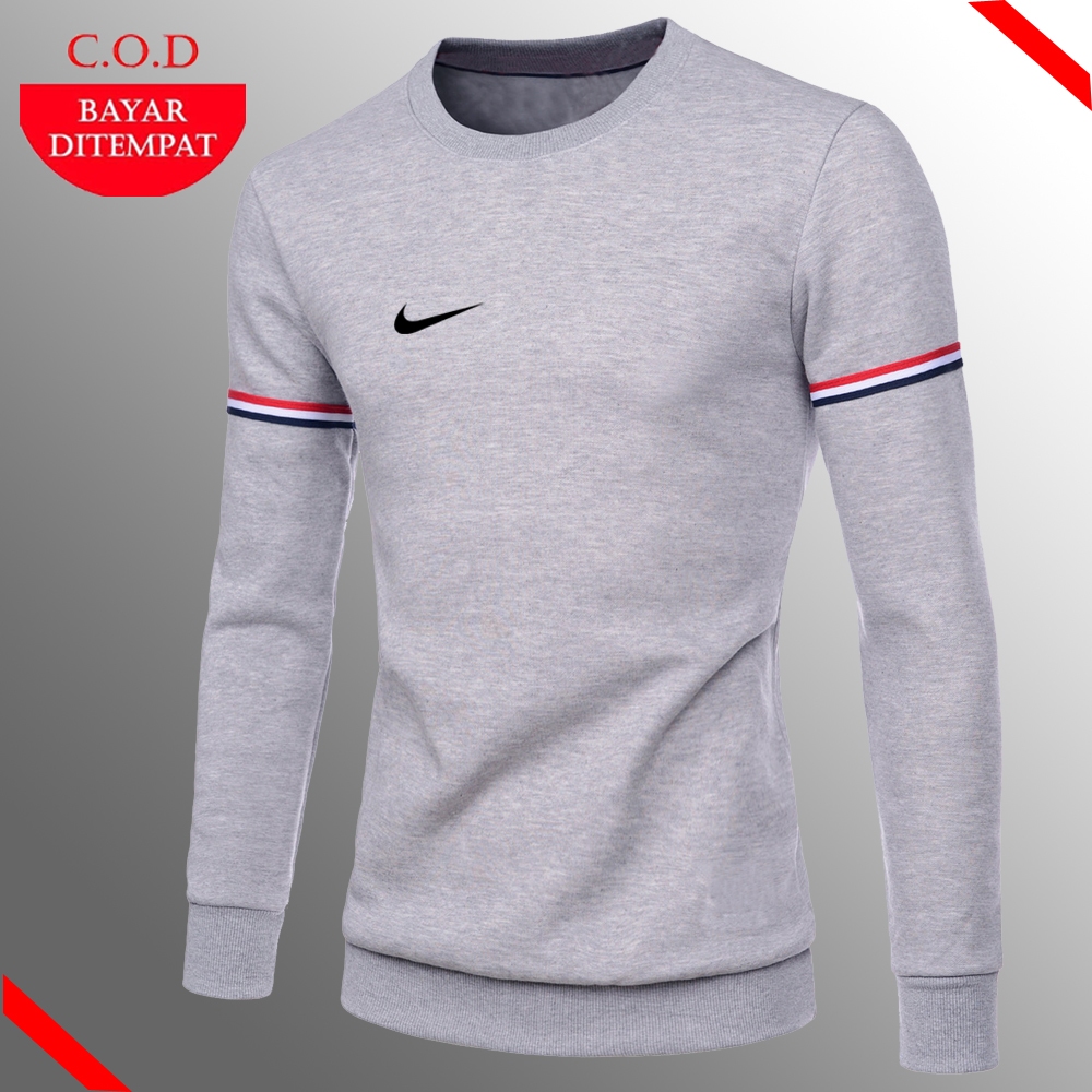 SWEATER "NIKE" TERBARU - SWEATER PRIA/WANITA - SWEATER KEKINIAN - SWEATER BISA CUSTOM LOGO/NAMA