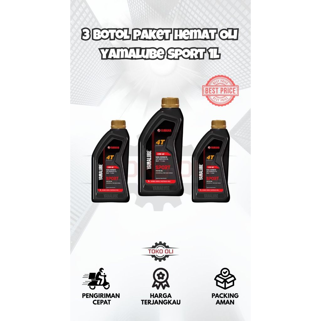 Oli Yamalube Sport 1 Liter Perdus Isi 24 / Oli Yamalube 1 Liter MX King