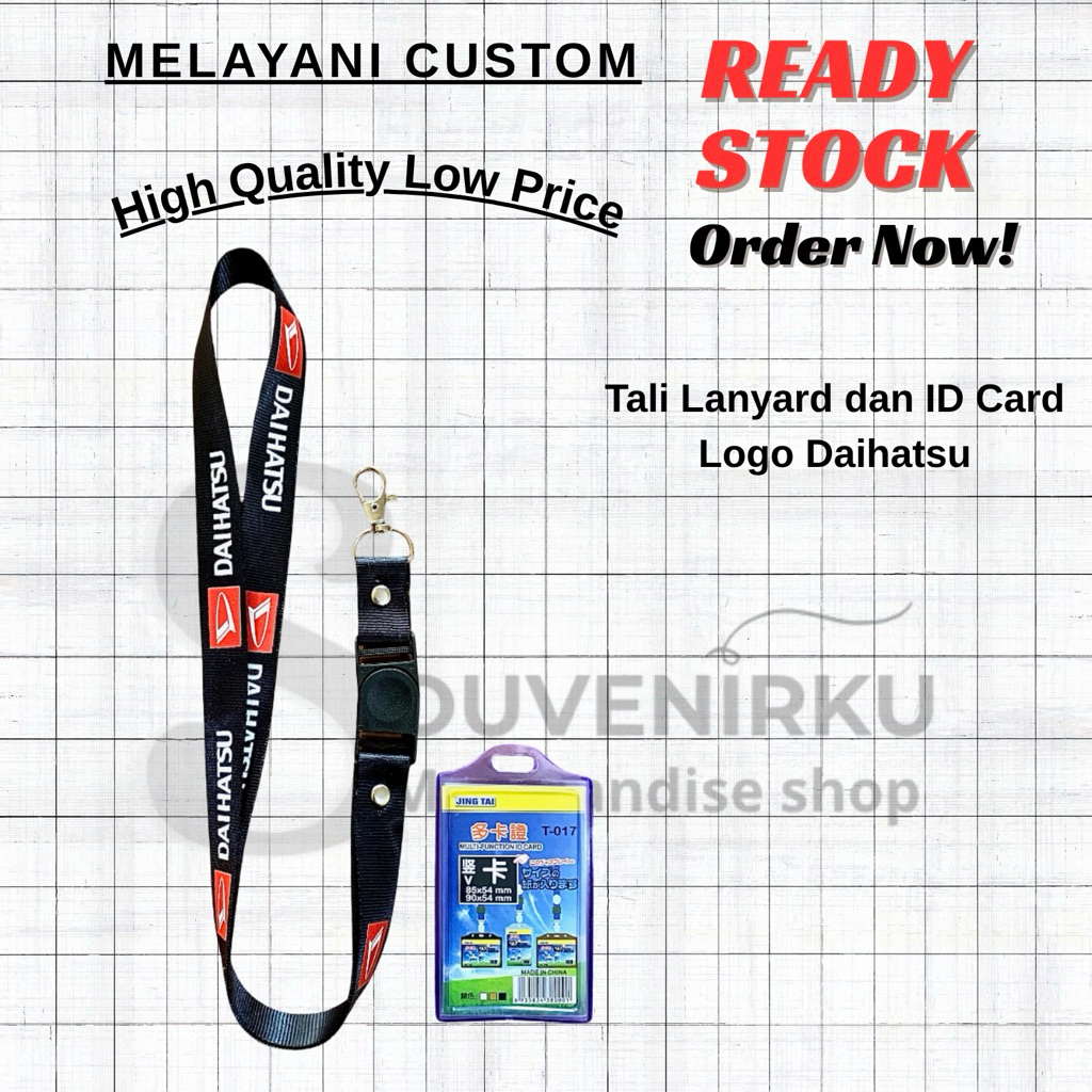 

Tali Lanyard + ID Card Logo Daihatsu