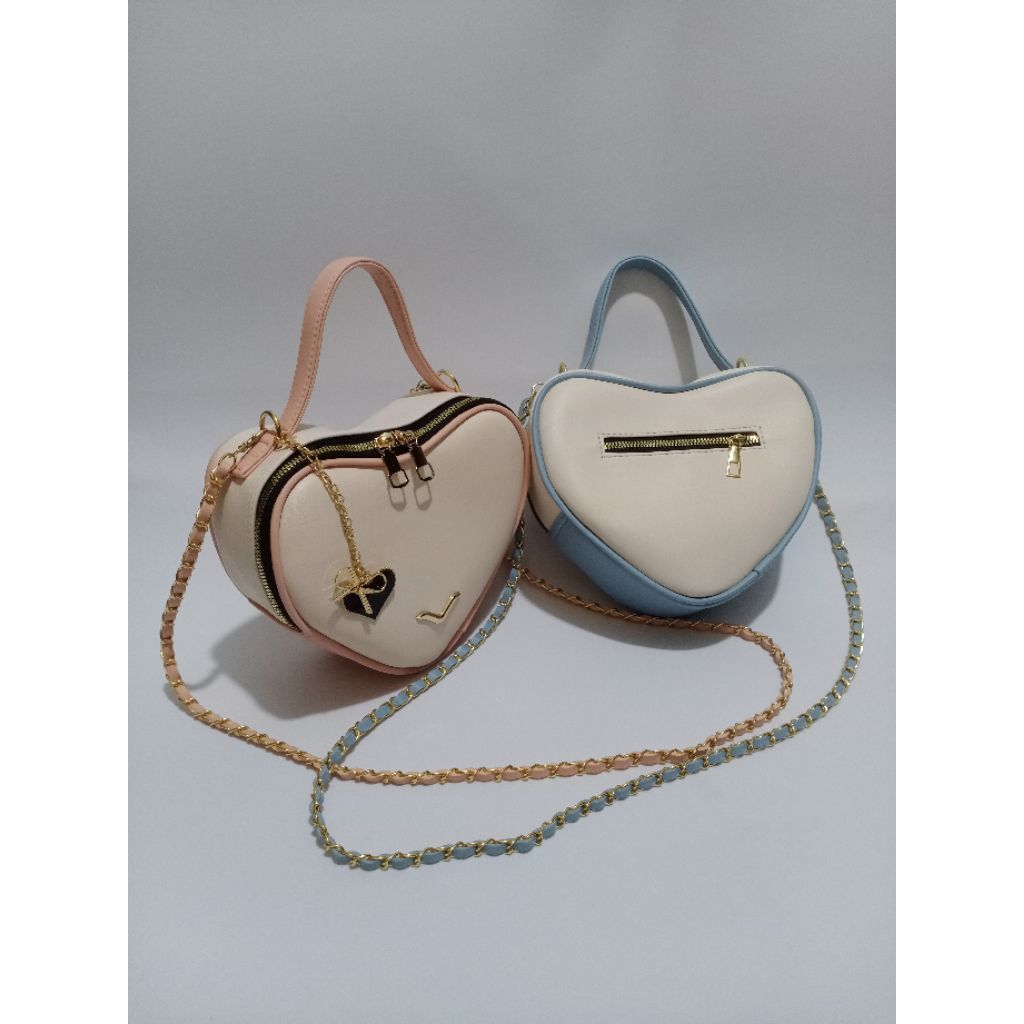Tas selempang cinta tas wanita slingbag tali rante