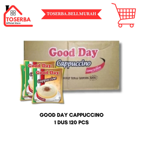

[READY STOCK] GOOD DAY CAPPUCINO 25gr 1 DUS 12 RENCENG X 10 SACHET