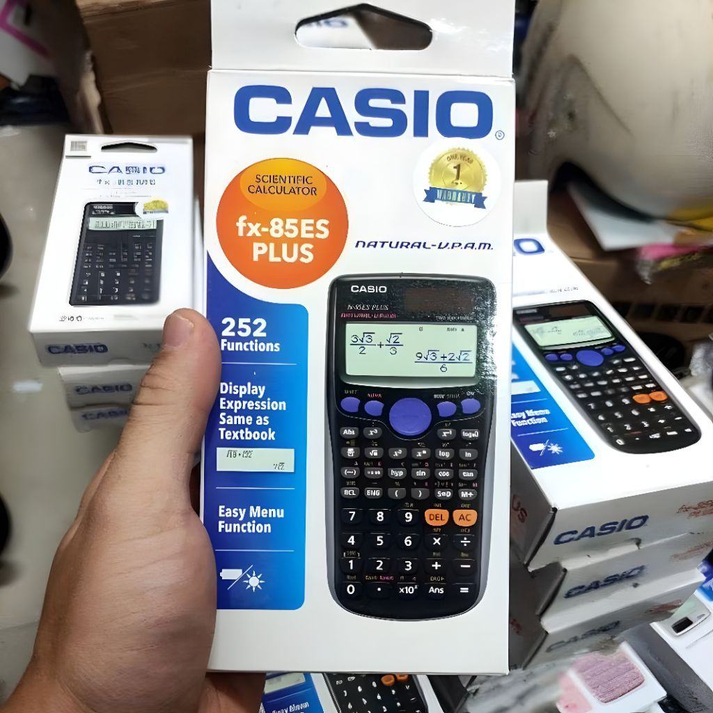 

KALKULATOR Scientific CASIO FX-350ES PLUS / Kalkulator Hitung Casio
