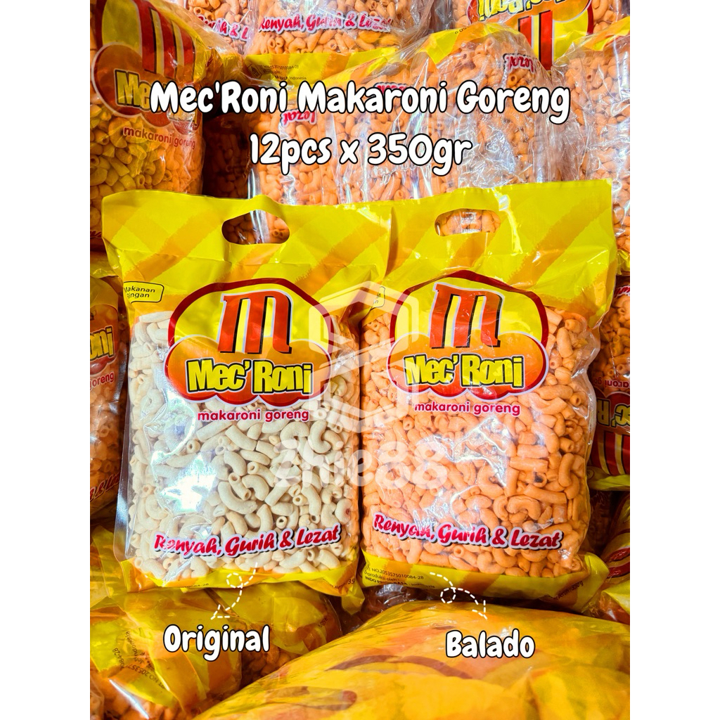 

350gr Mecroni Pitato Kentang/Makaroni Goreng