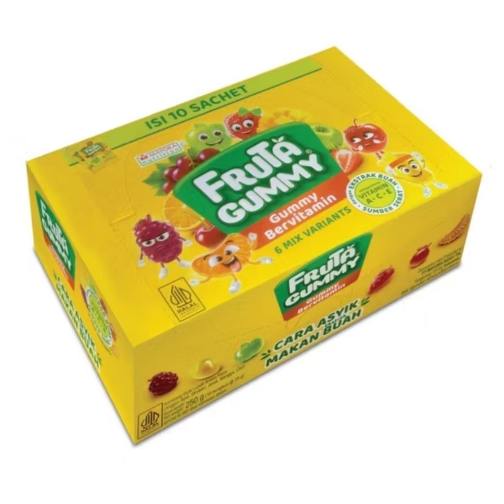

FRUTA GUMMY DUS (6BOX X 10 X 25g)