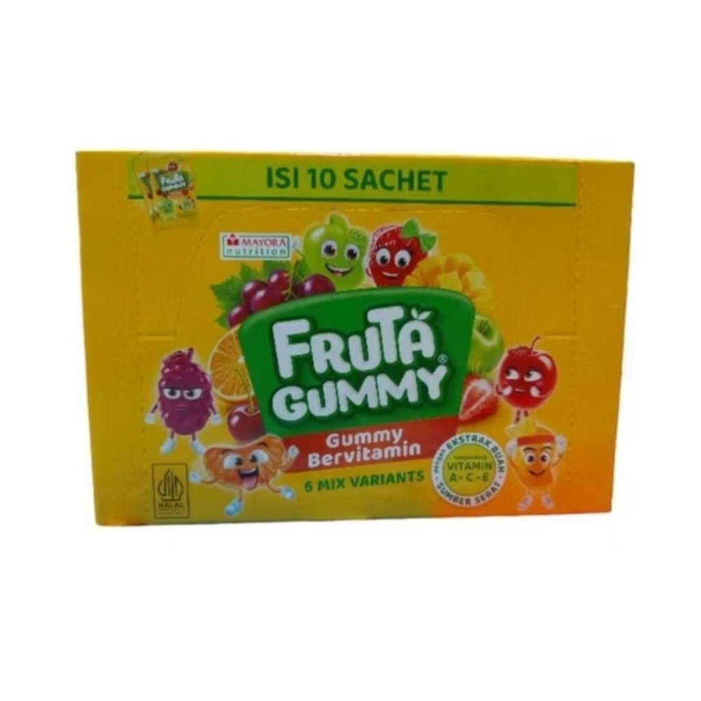 

FRUTA GUMMY BOX (10X25g)