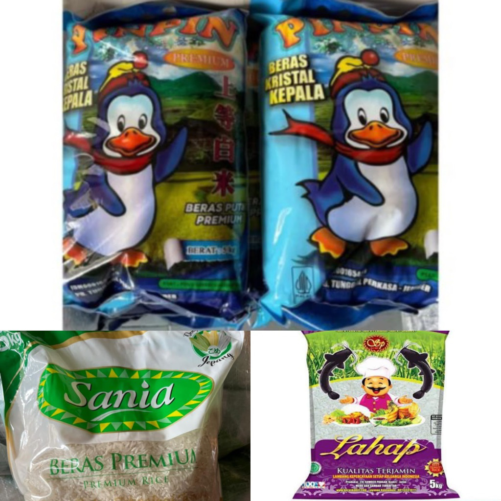 

Aneka Beras Kemasan Premium 5kg