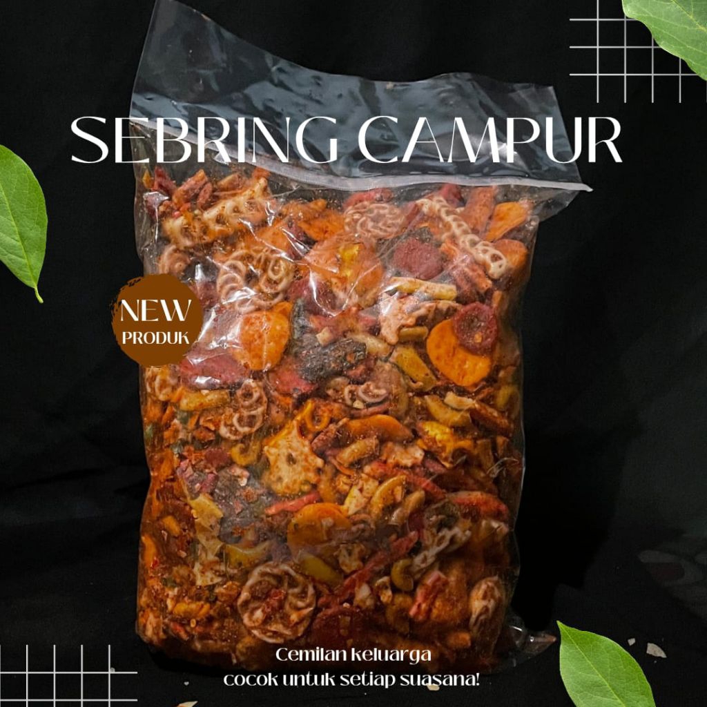 

SEBRING PEDAS CAMPUR/MIX - 250gr/500gr/1kg