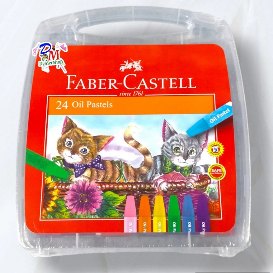 

Faber castell Kelir oil pastels eco pack isi 12 18 dan 24 warna tube box tas oil pastel Ori 100% Original Asli Authentic