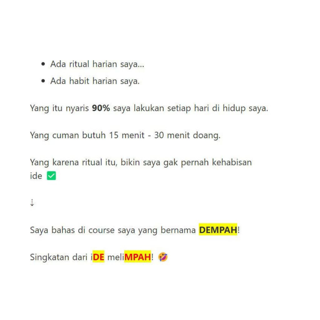 DEMPAH - Ide Melimpah DIGITAL MARKETING TOKO ONLINE INTERNET PELUANG USAHA TOOL BISNIS