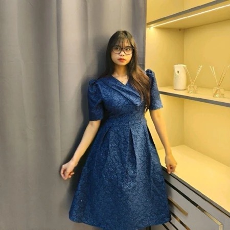 TerBaru Dress Viloza Perempuan Remaja Style Korea Kekinian - Dres Natal Wanita Dewasa Trendy - Dress