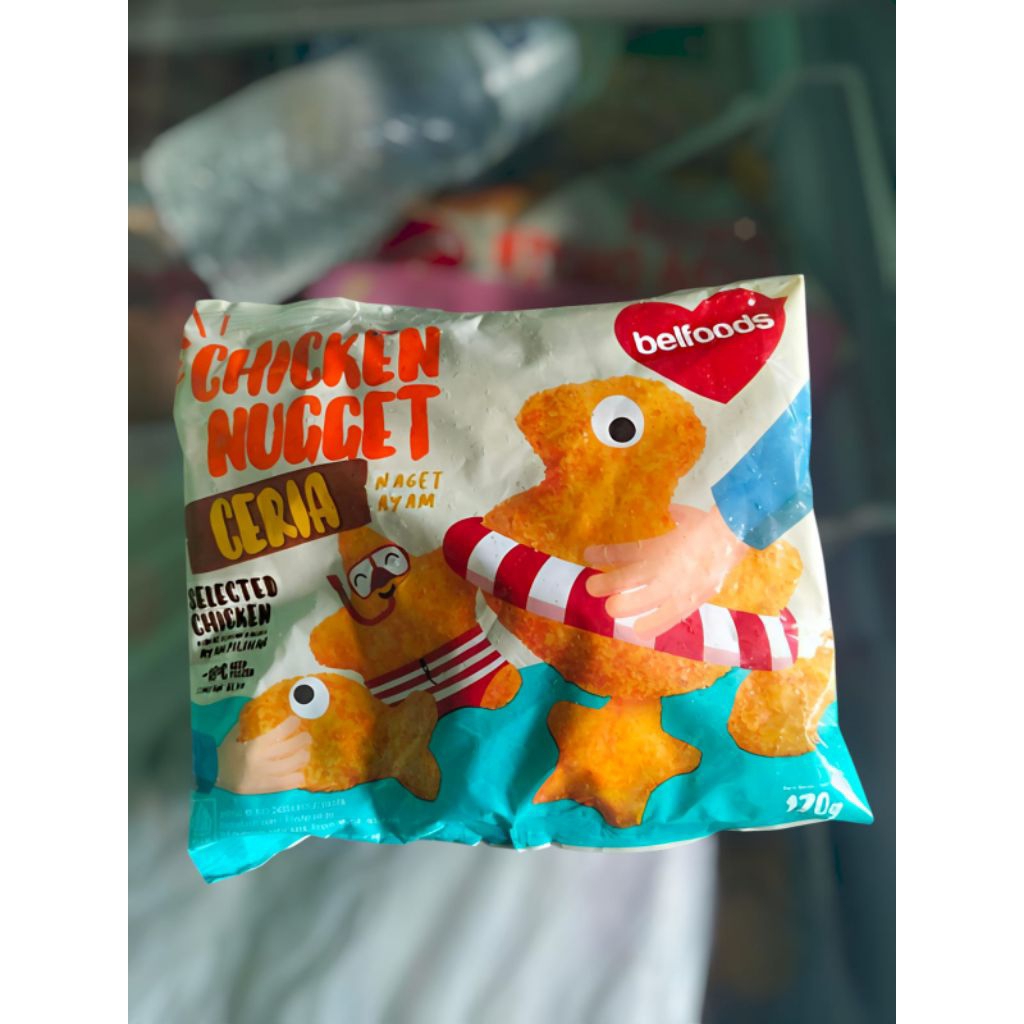 

Belfoods Chicken Nugget Ceria 170gr