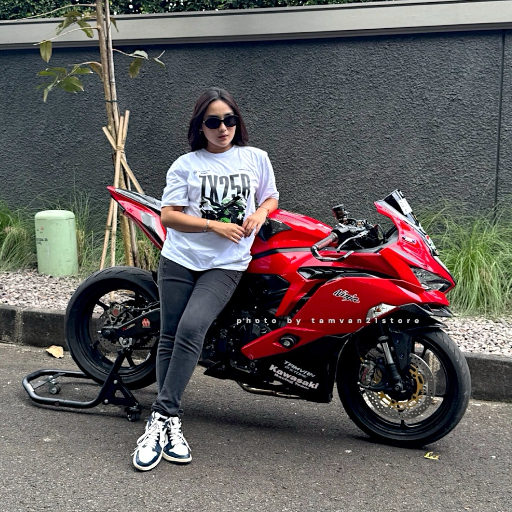 T-SHIRT ZX25R ZX-25R KAOS ORIGINAL KAWASAKI TAMVAN21 X DEVOID 24s
