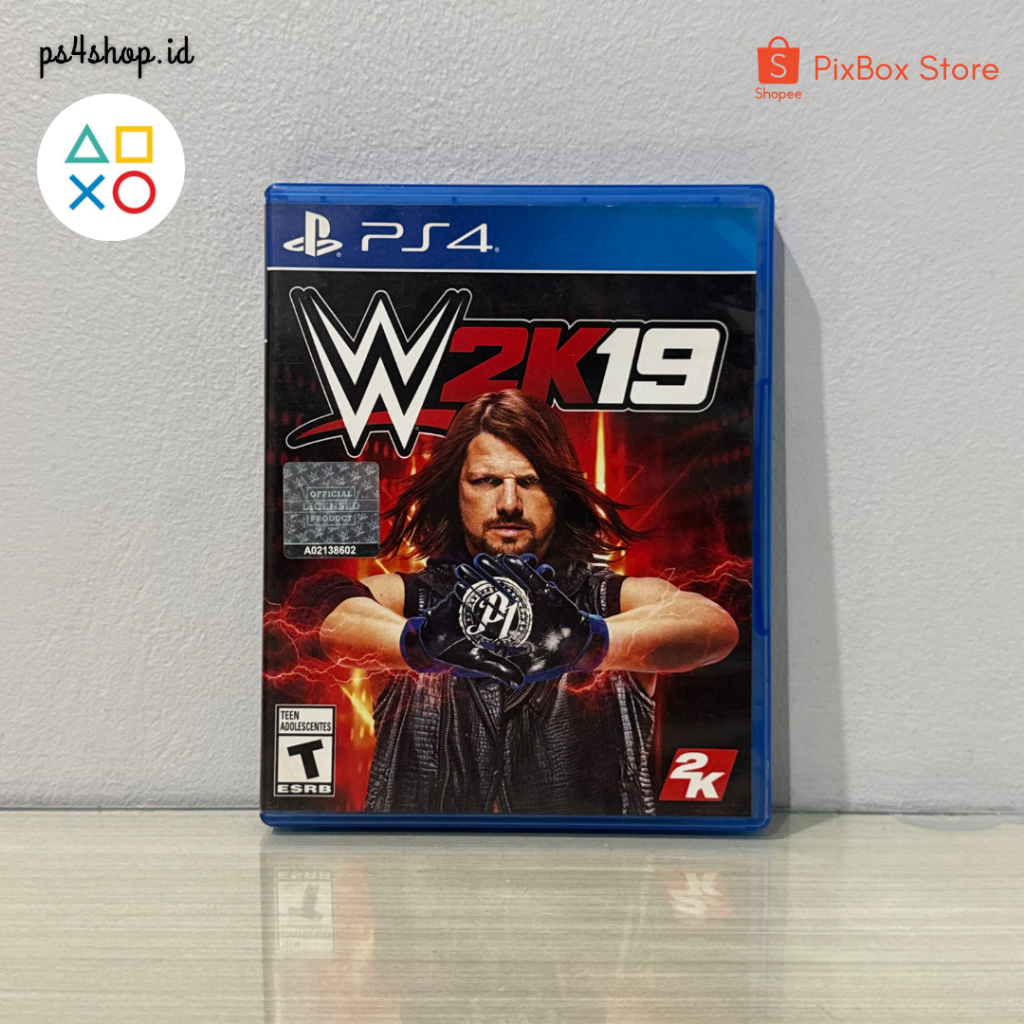 BD Kaset PS4 WWE 2K19 Second Bekas Original | Game Smackdown 2019 WWE 19 PlaySatation